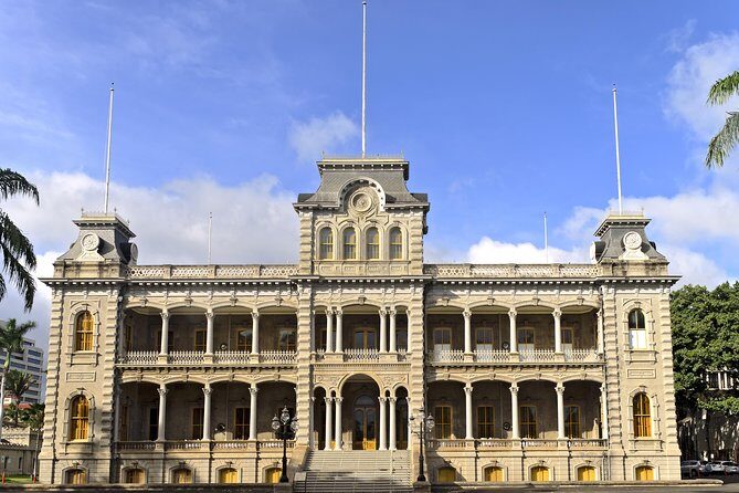 Passport to Pearl Harbor - Iolani Palace and the King Kamehameha Statue stop: quick but memorable