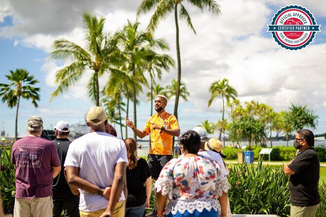Salute to Pearl Harbor Including USS Arizona - Stop 1: USS Arizona Memorial—Film First, Then the Shuttle Boat